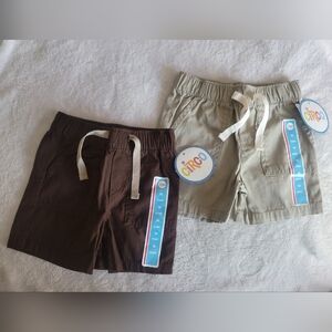 Circo Kids Shorts in Brown and Khaki